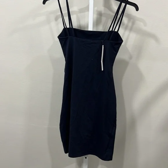 New Susana monaco double strap midnight mini dress